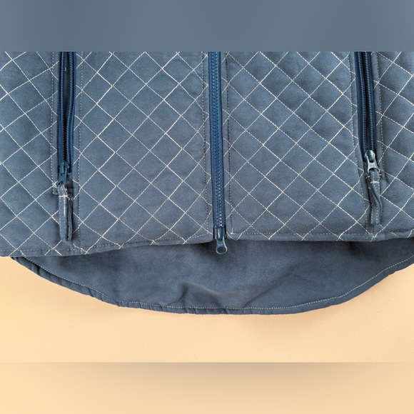 Outback Trading Co Ladies Grand Prix Quilted Vest Blue Size SM BARN VEST - Picture 4 of 14